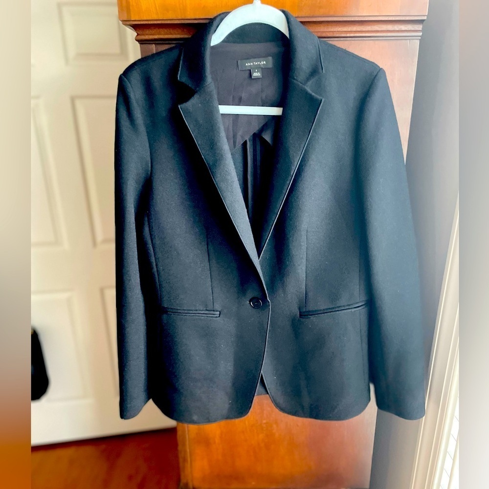✨Ann Taylor✨ Single Breasted Wool Blazer - Picture 2 of 12